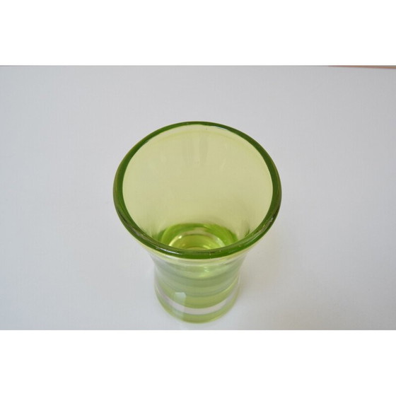 Image 1 of Vintage-Vase aus Kunstglas, Tschechoslowakei 1960