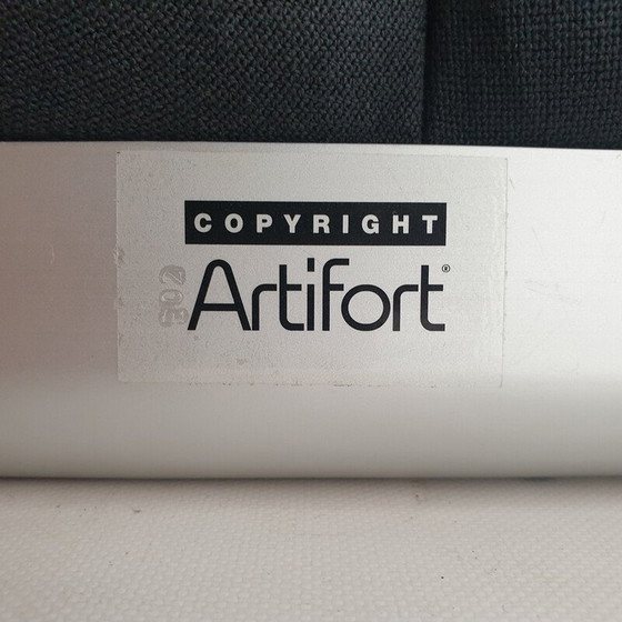 Image 1 of Vintage-Sessel Groovy F598 mit Wollstoff von Pierre Paulin für Artifort, 1980