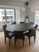 Arco Geos Tisch + 8 Stühle