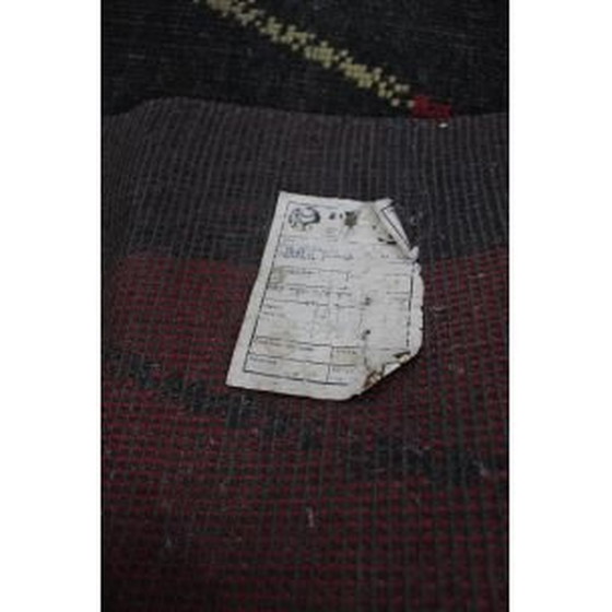 Image 1 of Grauer gemusterter Vintage-Teppich, Tschechoslowakei 1960