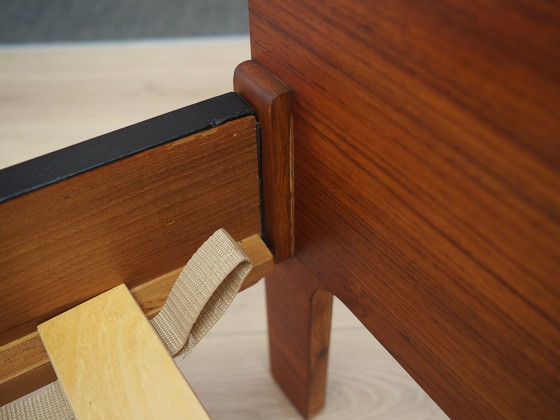 Image 1 of Teakholzbett, Dänisches Design, 1970er Jahre, Produktion: Dänemark