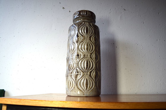 Image 1 of Vintage Ceramic Vase By Scheurich 1960 West Germany 