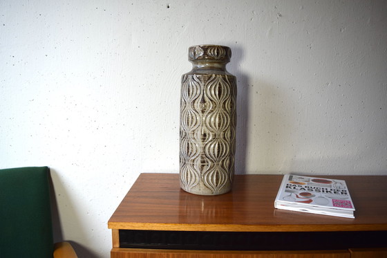 Image 1 of Vintage Ceramic Vase By Scheurich 1960 West Germany 