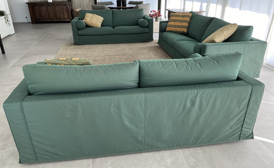 Image 1 of B&B Italia 2x2-sitziges Sofa und 1x3-sitziges Sofa Baisity