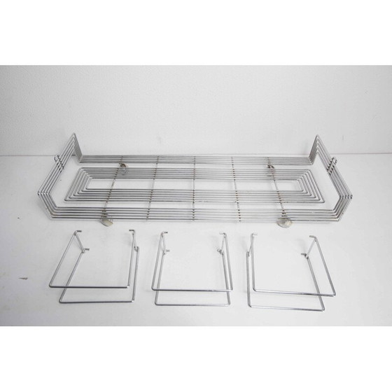 Image 1 of Zeitschriftenständer aus Stahl von Max Sauze für Isocele, 1970