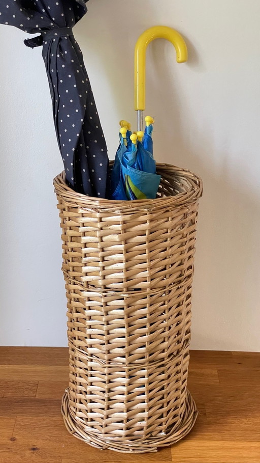 Orte Rattan Regenschirm Vintage
