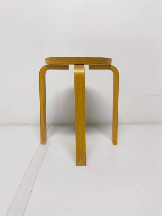 Image 1 of Vintage Ikea Frosta Hocker aus Sperrholz