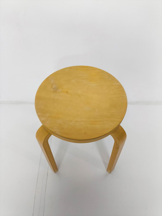 Image 1 of Vintage Ikea Frosta Hocker aus Sperrholz