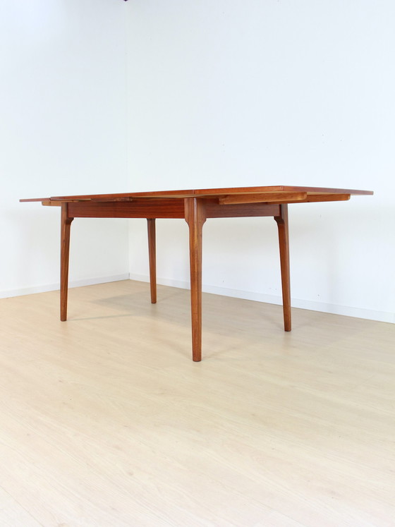 Image 1 of Vintage Teak Esstisch (ausziehbar)
