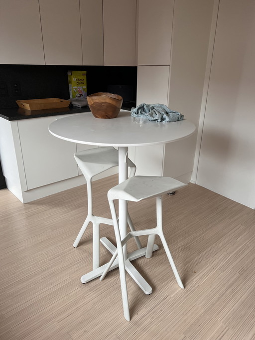 2x Paste Miura Barhocker