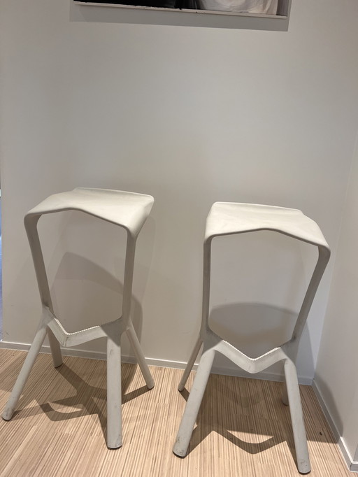 2x Paste Miura Barhocker