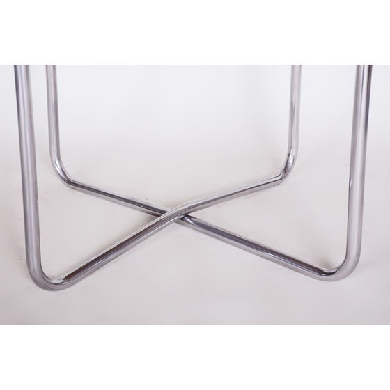 Image 1 of Alter runder Bauhaus-Tisch von Vichr und Co, 1930