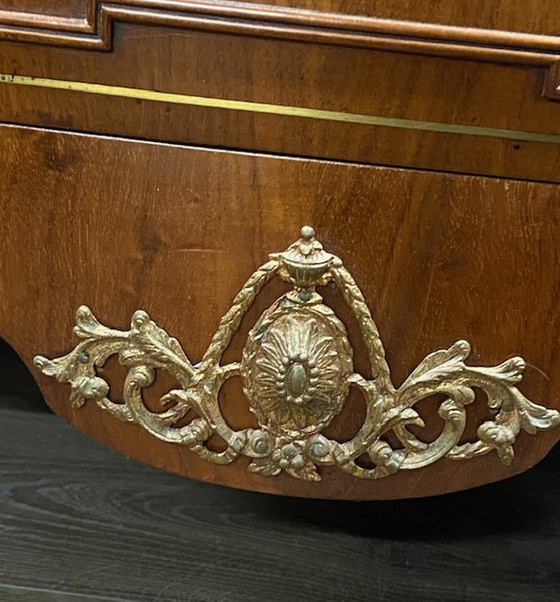 Image 1 of Biedermeier / Empire Zylinderschreibtisch