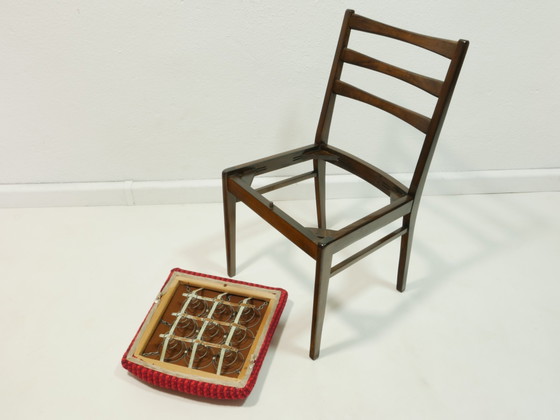 Image 1 of Vintage Stuhl Set, Esszimmer Stühle, 60er Jahre, Germany