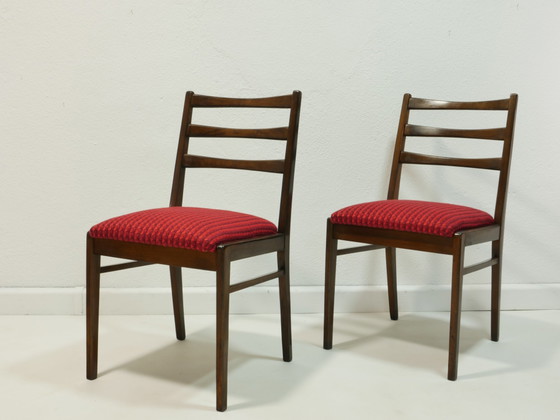 Image 1 of Vintage Stuhl Set, Esszimmer Stühle, 60er Jahre, Germany