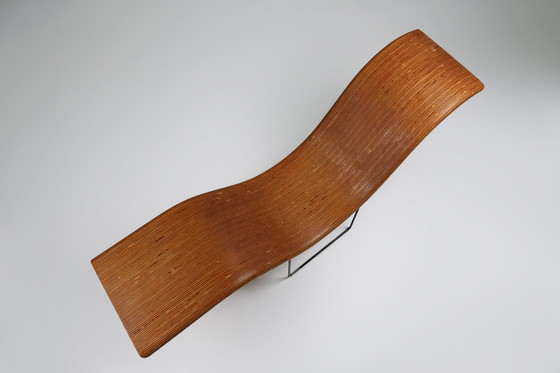 Image 1 of Mid-Century Stack-Laminated Lounge Chair von Tiller Lesser, Deutschland, 1990S