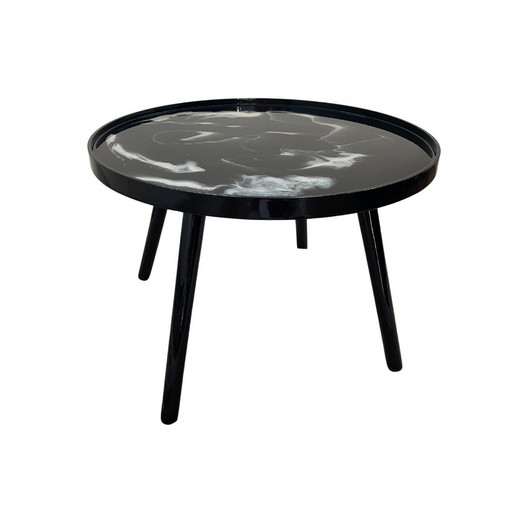 Art By Screamer Marmor Look Epoxy Couchtisch