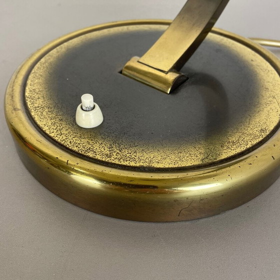 Image 1 of Vintage 6751 Schreibtischlampe aus flexiblem Messing von Christian Dell für Kaiser Idell, Deutschland 1950er Jahre