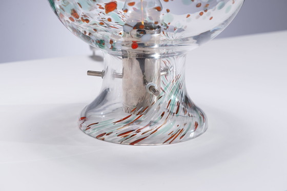 Image 1 of Set Orrefors Tischlampen aus mundgeblasenem Glas.