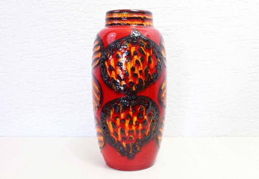 Vintage Keramikvase Westdeutschland 1960