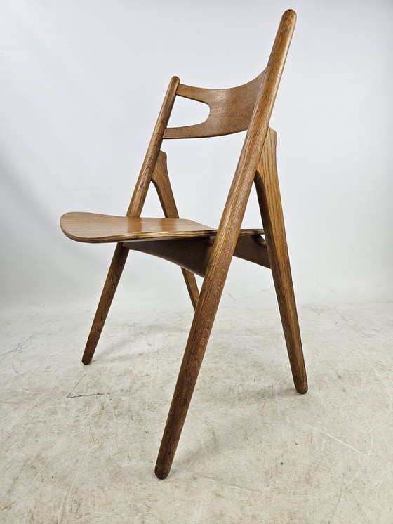 Image 1 of 4 Sawbuck Stühle Hans Wegner Ch29 Dänisch Mid Century