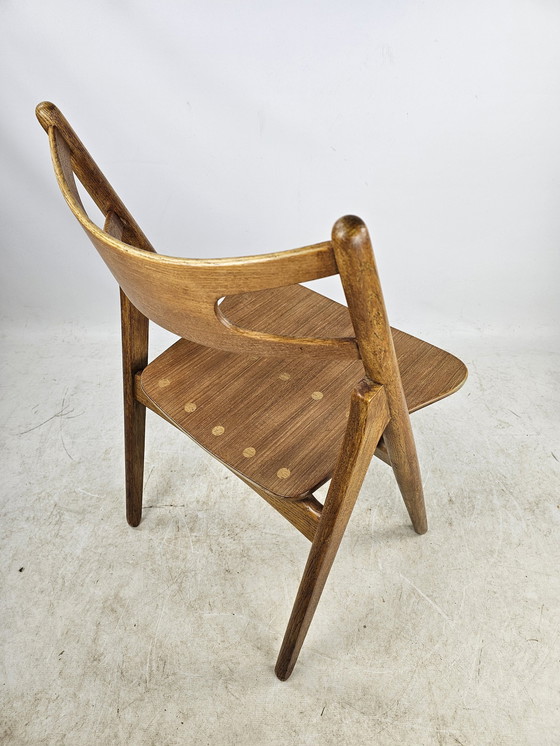 Image 1 of 4 Sawbuck Stühle Hans Wegner Ch29 Dänisch Mid Century