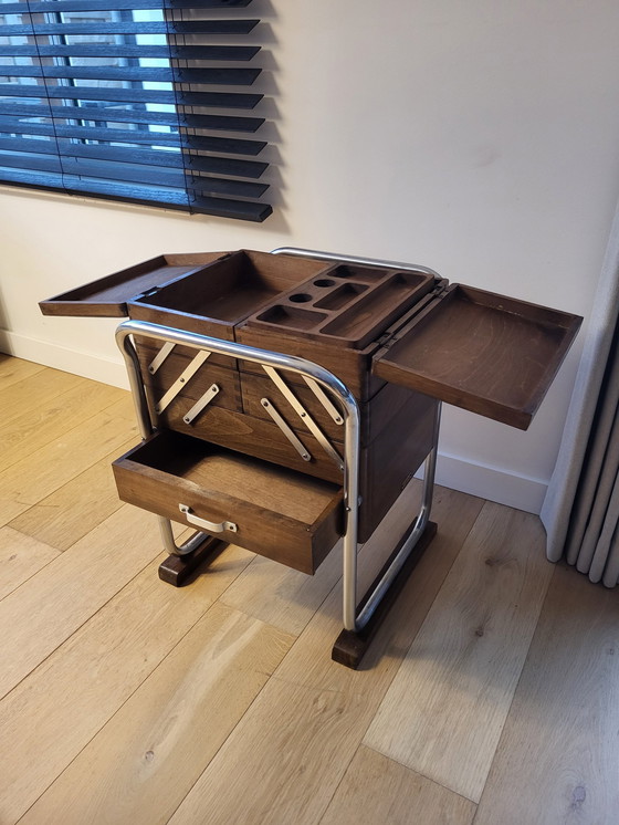 Image 1 of Aufbewahrungsbox oder Hobbykiste, Industriestil, Torck, Belgien, vermutlich 1960er Jahre