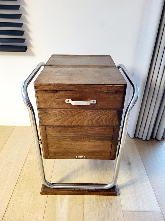 Image 1 of Aufbewahrungsbox oder Hobbykiste, Industriestil, Torck, Belgien, vermutlich 1960er Jahre