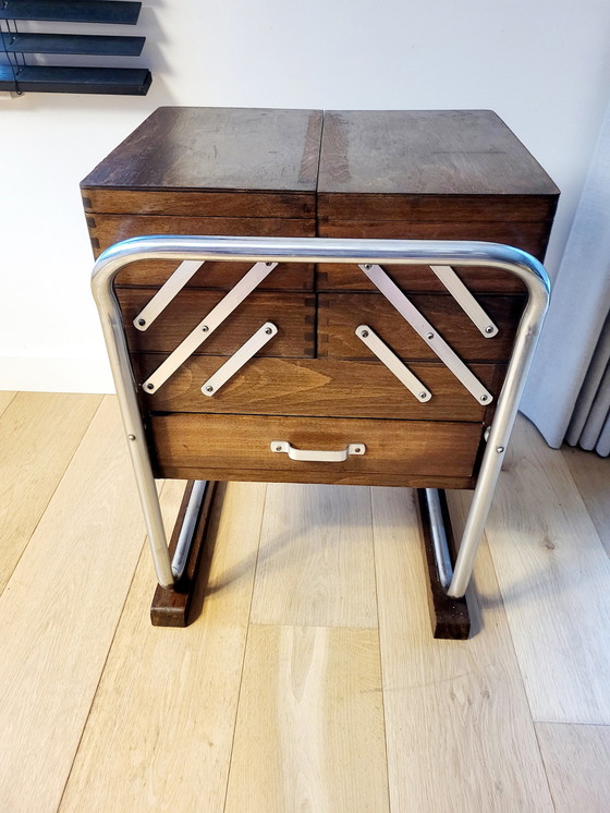 Image 1 of Aufbewahrungsbox oder Hobbykiste, Industriestil, Torck, Belgien, vermutlich 1960er Jahre