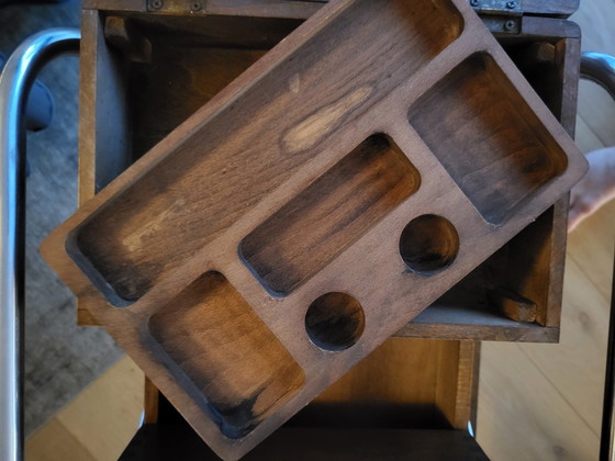 Image 1 of Aufbewahrungsbox oder Hobbykiste, Industriestil, Torck, Belgien, vermutlich 1960er Jahre