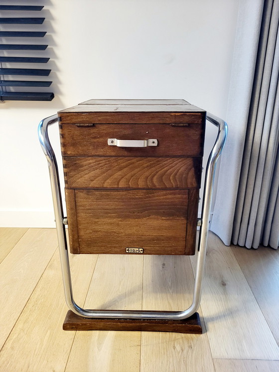 Image 1 of Aufbewahrungsbox oder Hobbykiste, Industriestil, Torck, Belgien, vermutlich 1960er Jahre