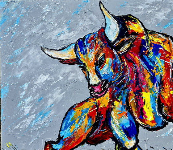 Image 1 of Jovan Srijemac (1962) - Attila, der starke Stier