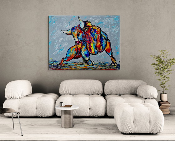 Image 1 of Jovan Srijemac (1962) - Attila, der starke Stier