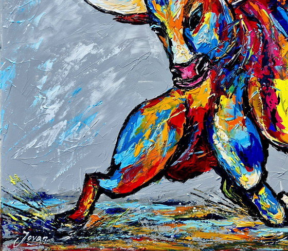 Image 1 of Jovan Srijemac (1962) - Attila, der starke Stier