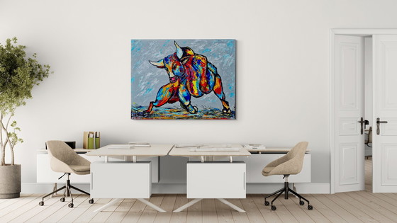 Image 1 of Jovan Srijemac (1962) - Attila, der starke Stier