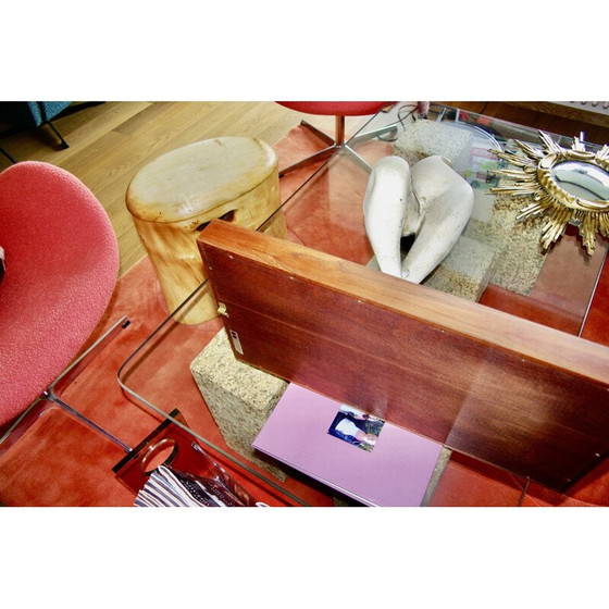 Image 1 of Vintage Teakholz Spiegel O.D Mobler A.S 1950