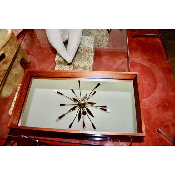 Image 1 of Vintage Teakholz Spiegel O.D Mobler A.S 1950