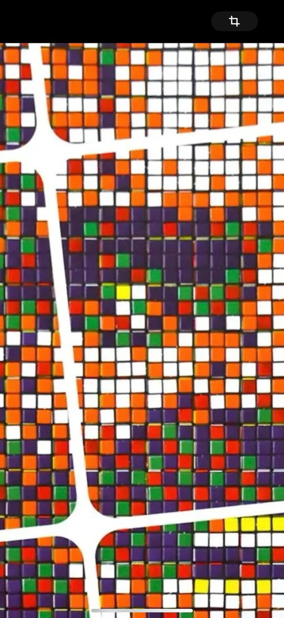 Image 1 of Poster Street Art Invader Expo Brüssel Shining Warhol