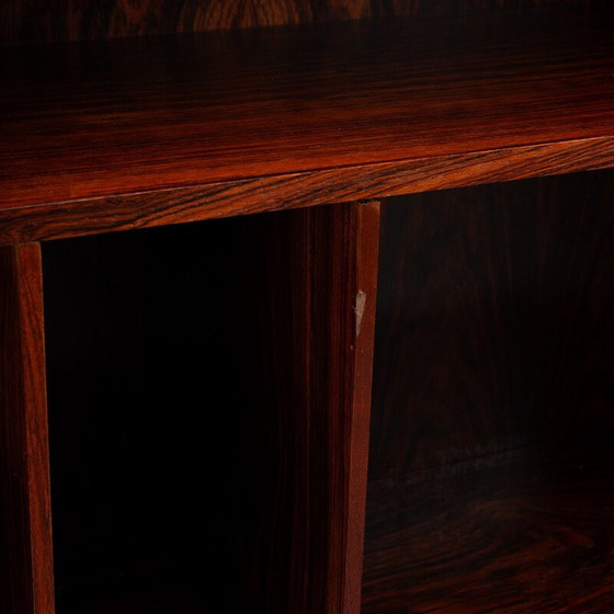 Image 1 of Vintage Bücherregal aus Palisanderfurnier für Brouer Mobelfabrik, Dänemark 1960