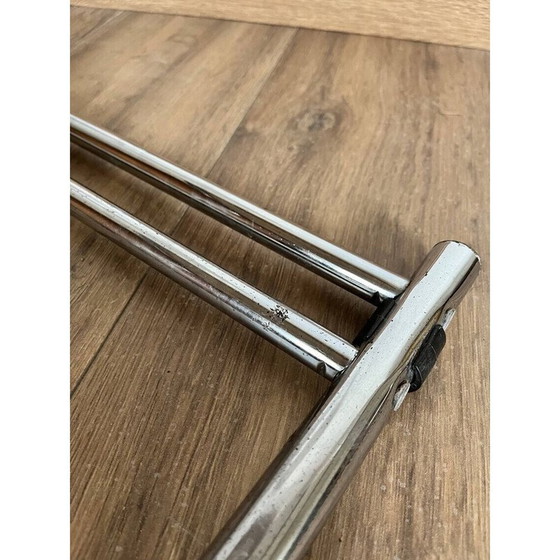 Image 1 of Vintage B32 Stuhl aus Chromstahl und Rohrgeflecht von Marcel Breuer, Italien