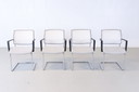 4x Gispen Zinn B4 Stuhl