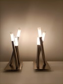2x Lumisource Eiszapfenlampe