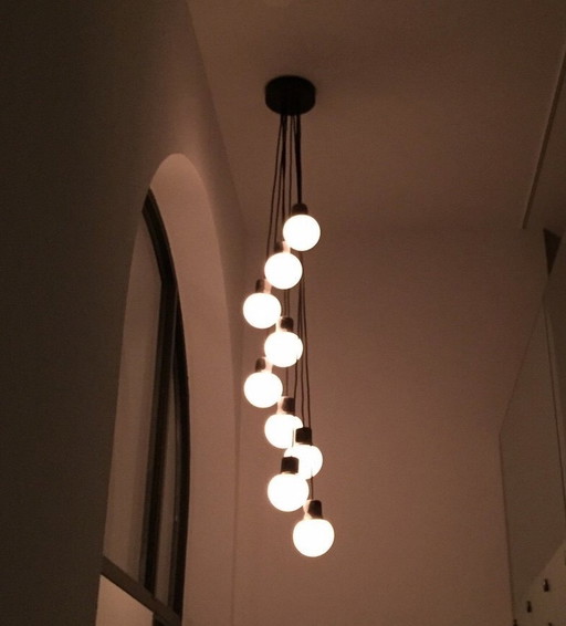 &Tradition Mass Light Na6 Pendelleuchte, Schwarzer Marmor