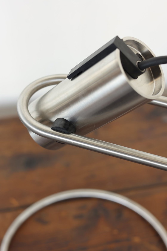 Image 1 of Außergewöhnliche minimalistische Mid Century Tischlampe, 60S, Italien, Raumzeitalter, Sputnik