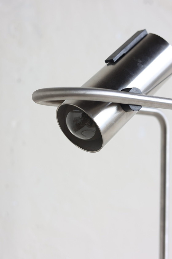 Image 1 of Außergewöhnliche minimalistische Mid Century Tischlampe, 60S, Italien, Raumzeitalter, Sputnik