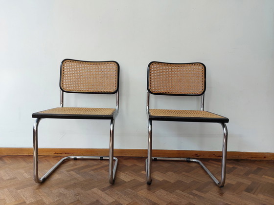 Image 1 of 2x Marcel Breuer Cesca-Stühle