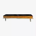 Niedriges Sideboard mit 4 Schubladen