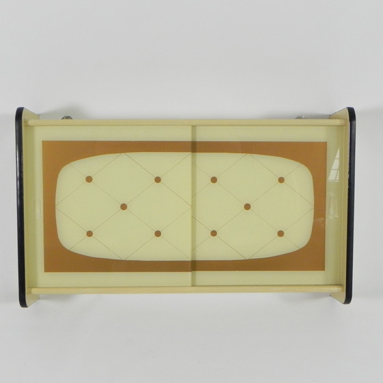 Image 1 of Wandschrank mit Glasschiebetüren, 1950er Jahre