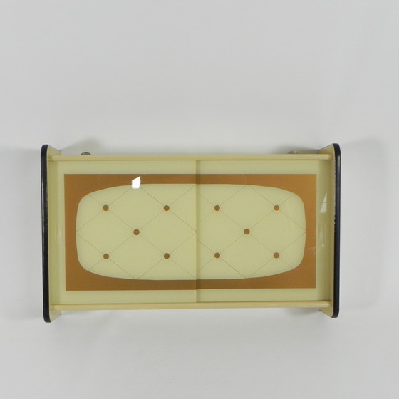 Image 1 of Wandschrank mit Glasschiebetüren, 1950er Jahre