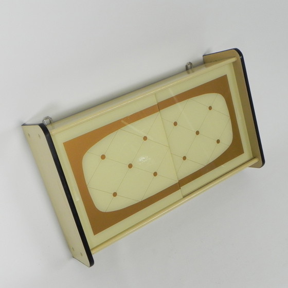 Image 1 of Wandschrank mit Glasschiebetüren, 1950er Jahre